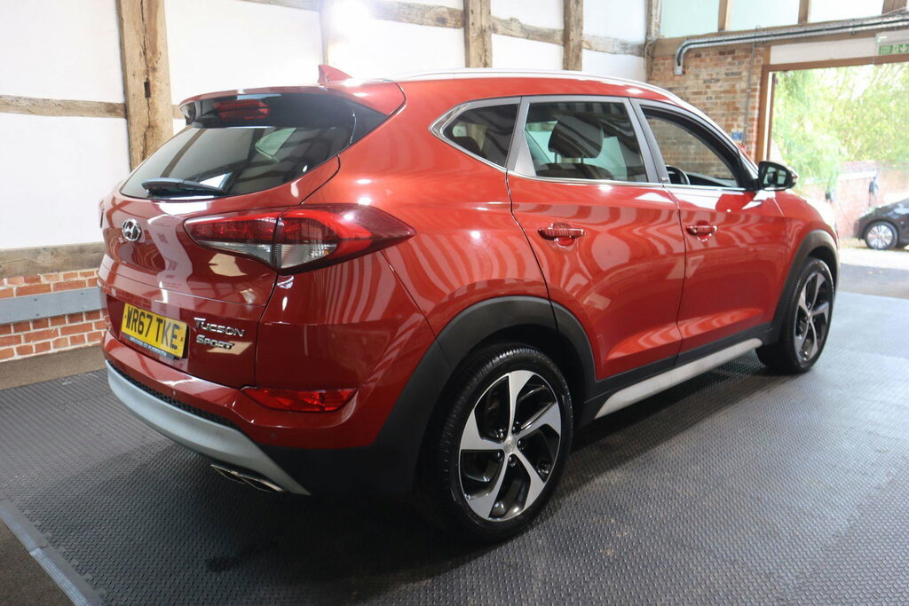 Hyundai Tucson 1.6 T-gdi Sport Edition Euro 6 Red #6
