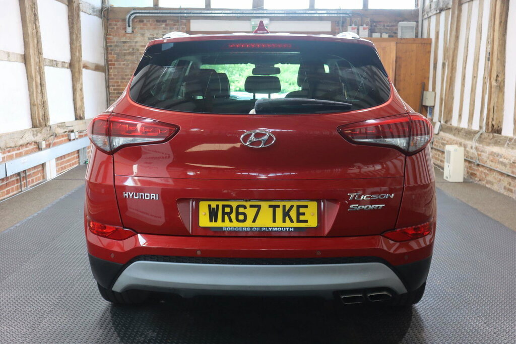 Hyundai Tucson 1.6 T-gdi Sport Edition Euro 6 Red #5