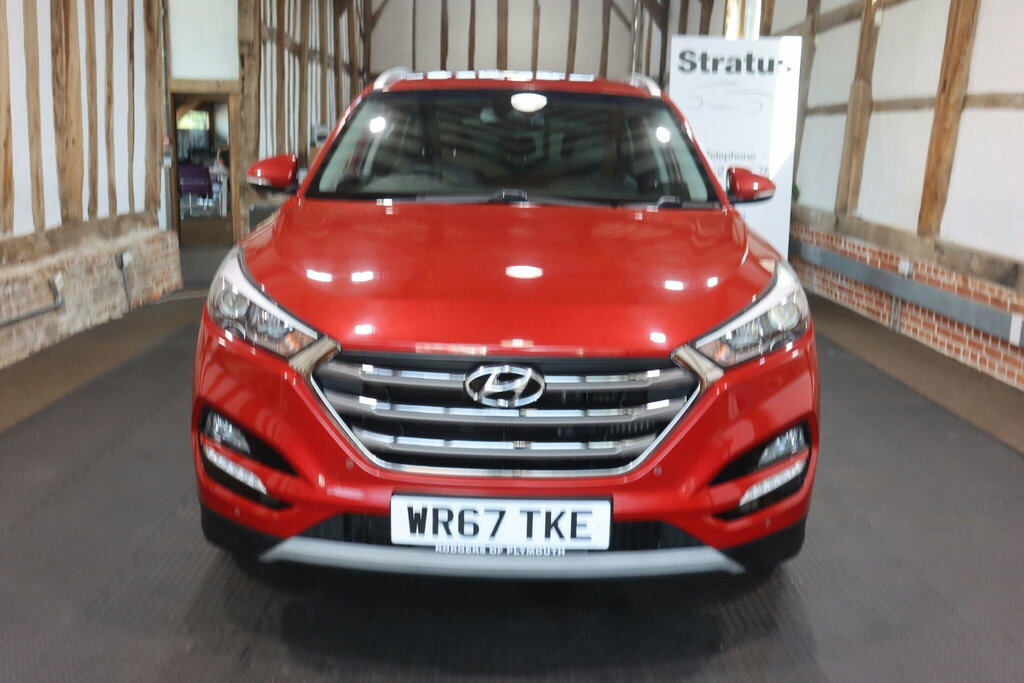 Hyundai Tucson 1.6 T-gdi Sport Edition Euro 6 Red #2