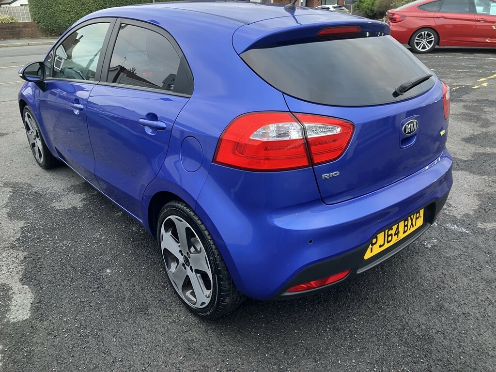 Kia RIO Hatchback 1.4 Ecodynamics 4 201464 Blue #4