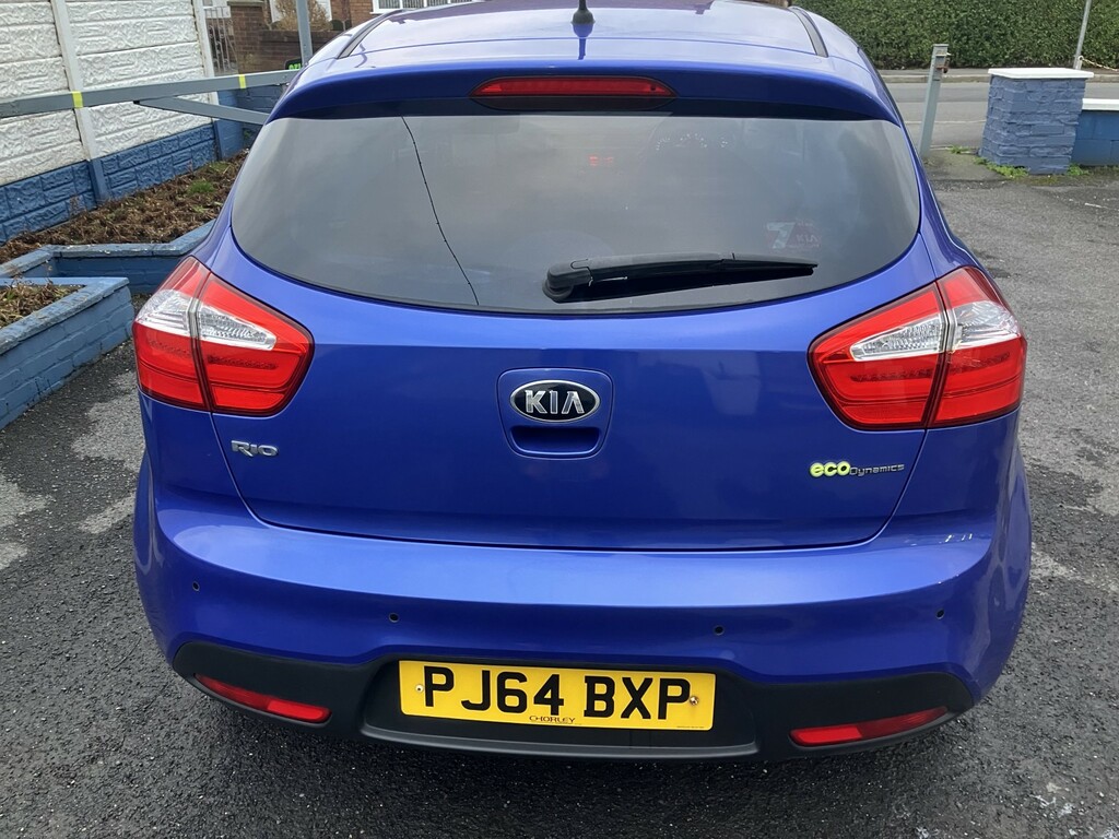 Kia RIO Hatchback 1.4 Ecodynamics 4 201464 Blue #3