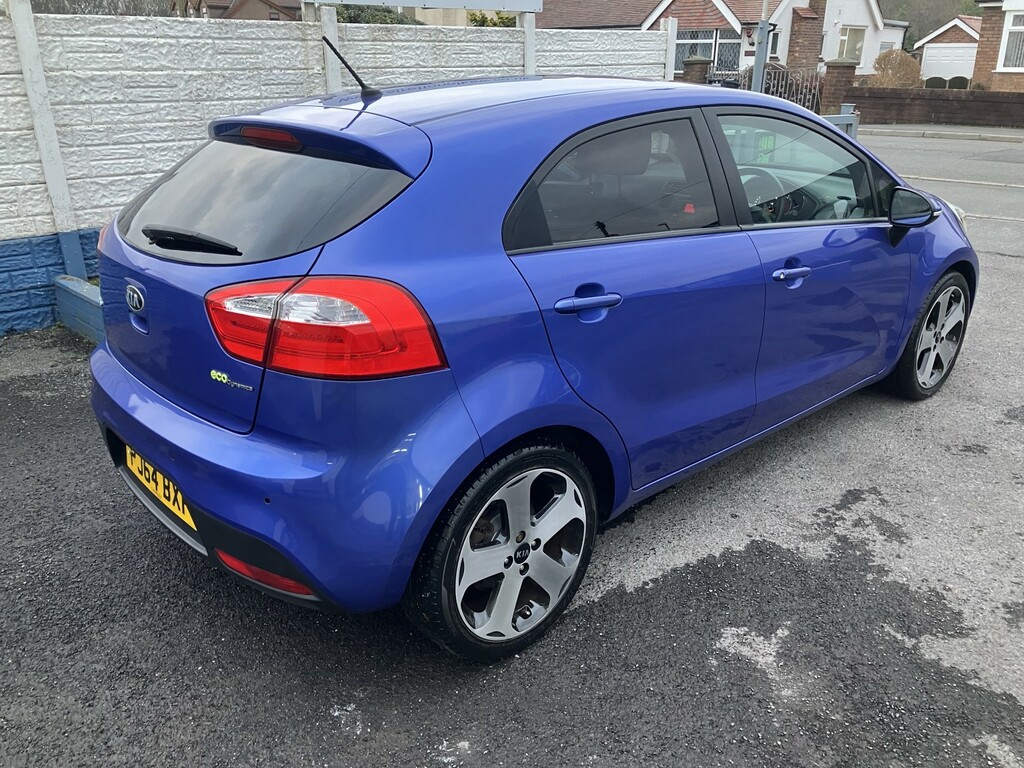 Kia RIO Hatchback 1.4 Ecodynamics 4 201464 Blue #2