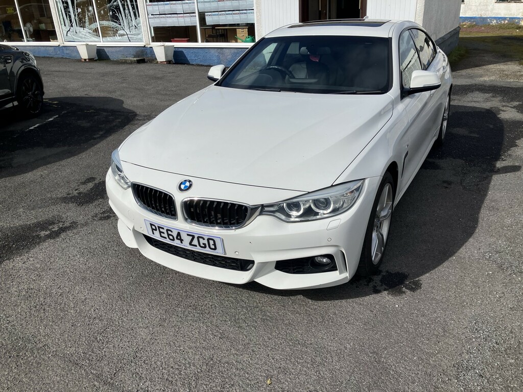 BMW 4 Series Gran Coupe Hatchback 2.0 428I M Sport Gran Coupe 201464 White #4