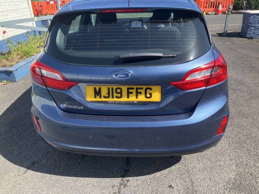 Ford Fiesta Hatchback 1.0 T Ecoboost Zetec 201919 Blue #4