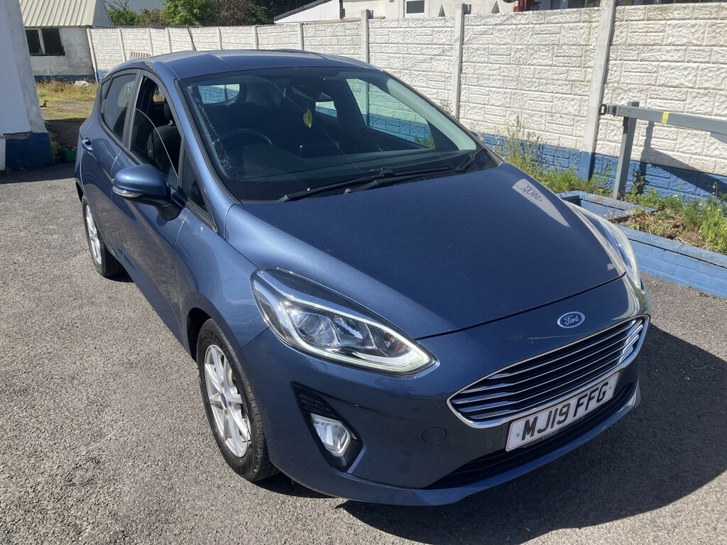 Ford Fiesta Hatchback 1.0 T Ecoboost Zetec 201919 Blue #5