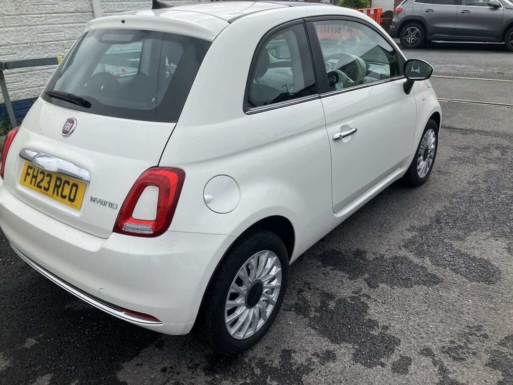 Fiat 500 Hatchback 1.0 500 1.0 70Hp Mild Hybrid 202323 FH23RCO White #2