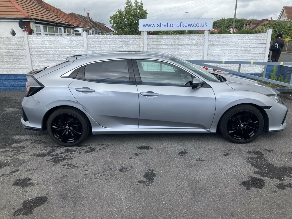 Honda Civic Hatchback 1.0 Vtec Turbo Sr 201868 WK68HBD Silver