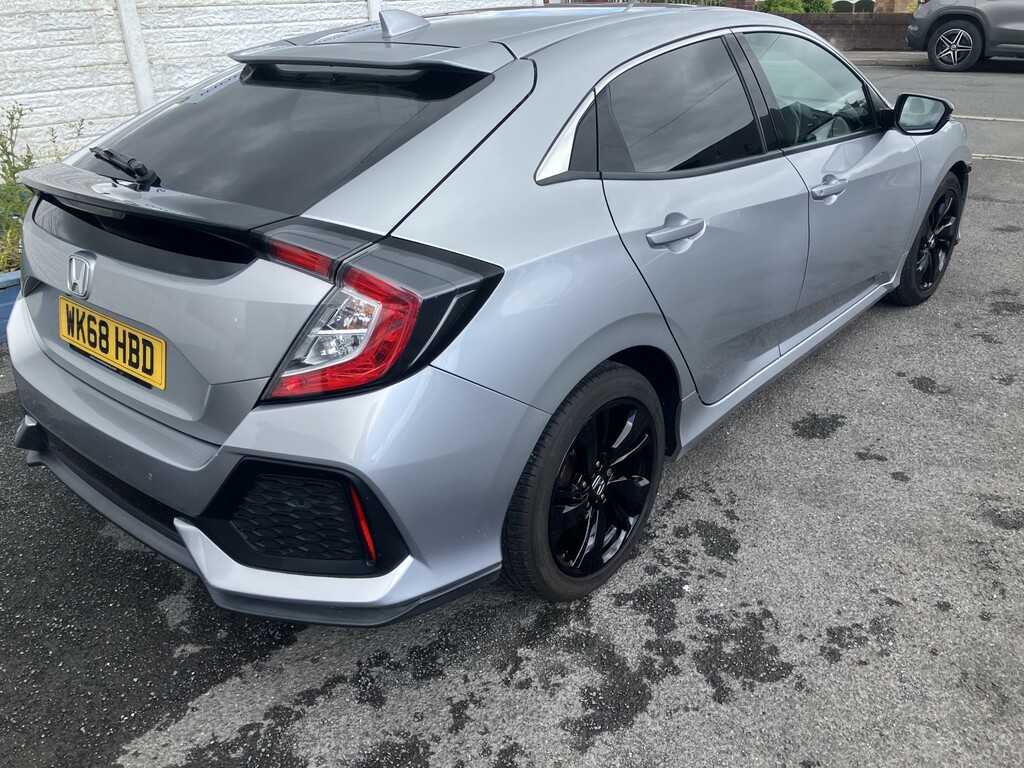 Honda Civic Hatchback 1.0 Vtec Turbo Sr 201868 WK68HBD Silver #2