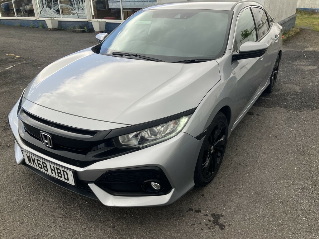 Honda Civic Hatchback 1.0 Vtec Turbo Sr 201868 WK68HBD Silver #5