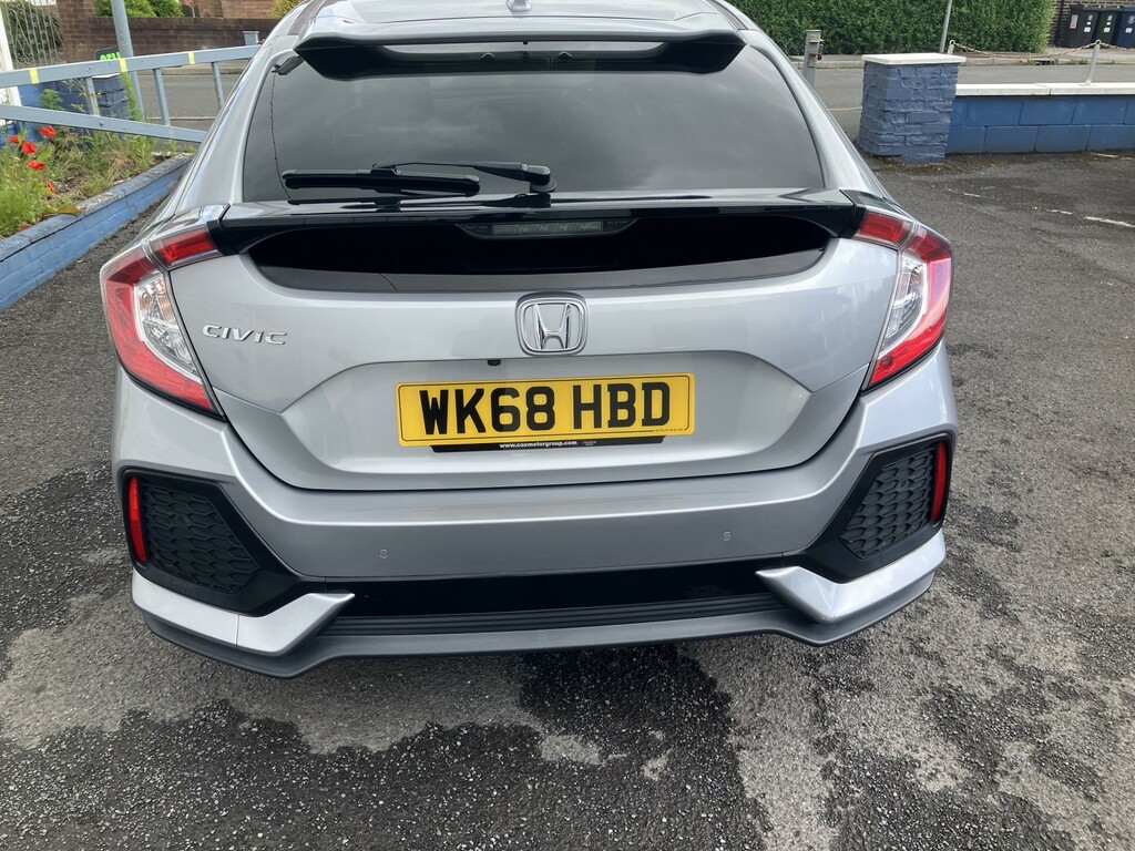 Honda Civic Hatchback 1.0 Vtec Turbo Sr 201868 WK68HBD Silver #3