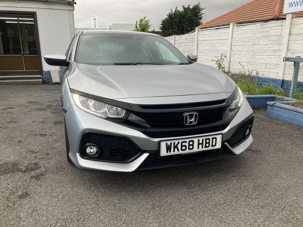 Honda Civic Hatchback 1.0 Vtec Turbo Sr 201868 WK68HBD Silver #6