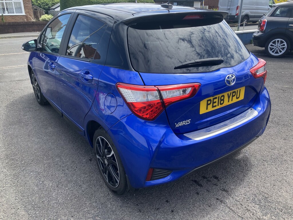 Toyota Yaris 1.5 Vvt-i Grey Bi-tone Blue #4