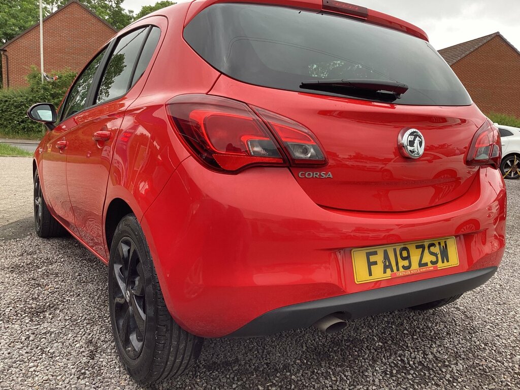 Vauxhall Corsa 1.4I Ecotec Griffin Hatchback Eu FA19ZSW Red #4