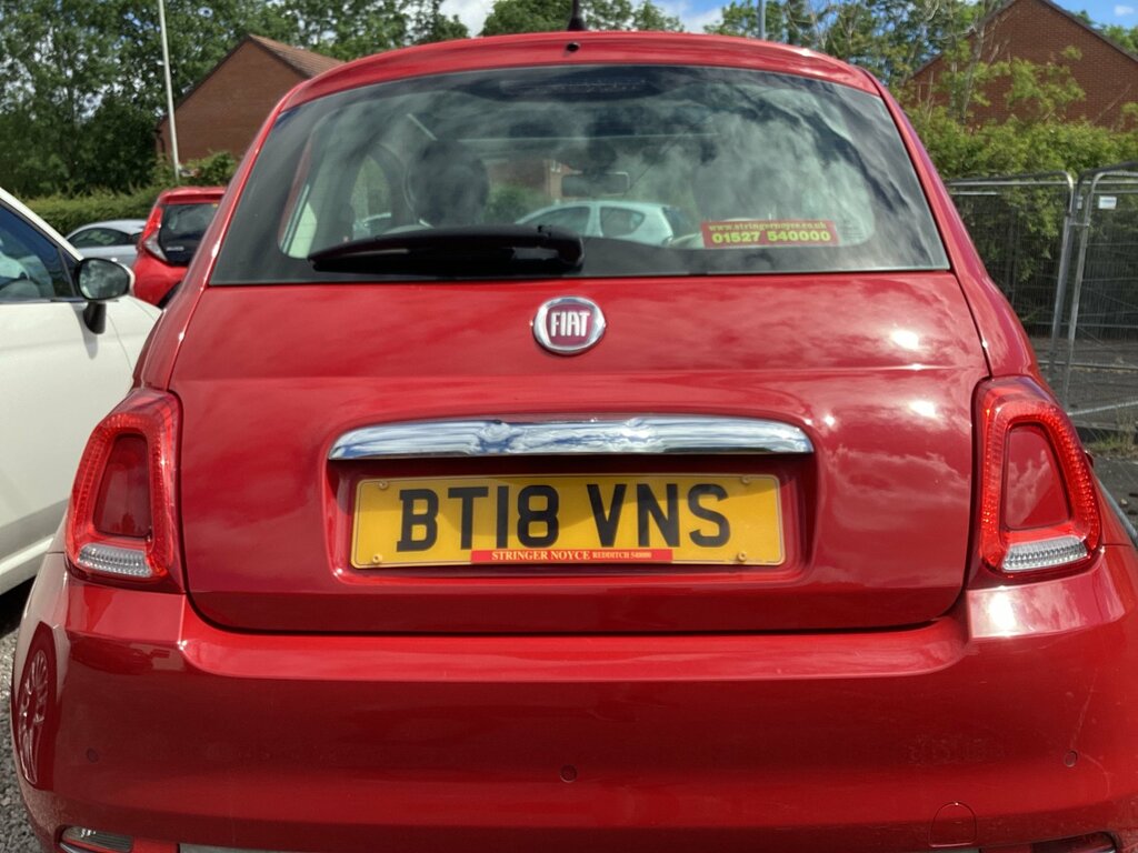 Fiat 500 1.2 Lounge Hatchback Euro 6 Ss BT18VNS Red #6