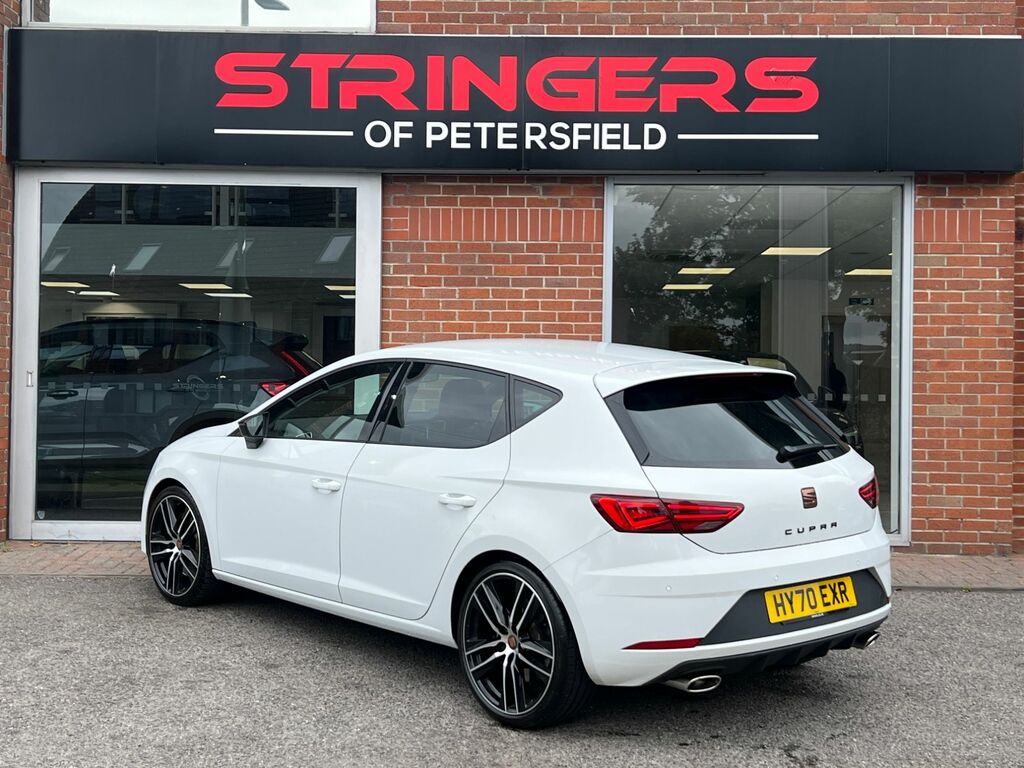 Seat Leon 2020 2.0 Tsi Cupra 290 Hatchback Dsg Eu HY70EXR White #2