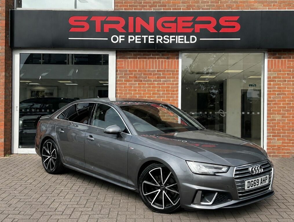 Audi A4 2019 2.0 Tfsi 40 S Line Saloon S Tronic Grey