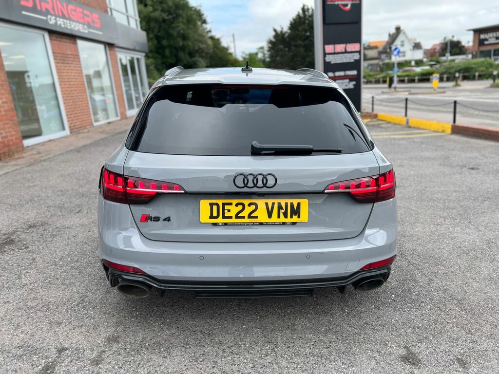 Audi RS4 Avant 2022 2.9 Tfsi V6 Carbon Black Estate Ti Black #5