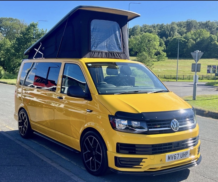 Volkswagen Transporter T28 Panel Van Highline Swb 110 Ps - Leds Glazed White #11