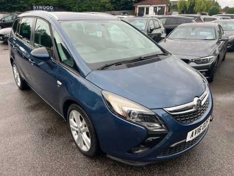 Vauxhall Zafira 1.4I Turbo Sri Blue