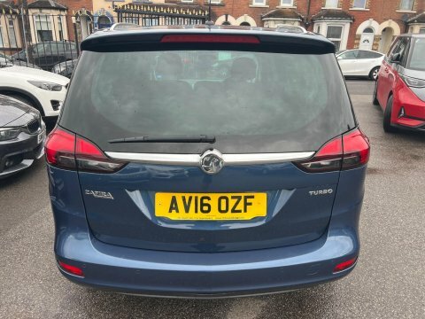 Vauxhall Zafira 1.4I Turbo Sri Blue #4
