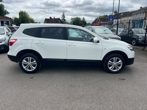 Nissan Qashqai+2 1.6 Acenta 2Wd White #6