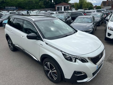 Peugeot 5008 1.6 Bluehdi Gt White #6