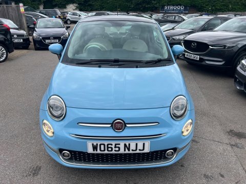 Fiat 500 1.2 Lounge Euro WO65NJJ Blue #2