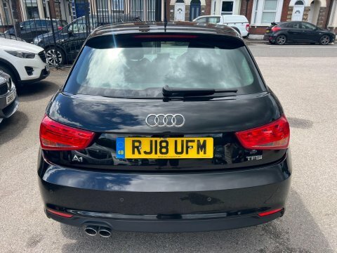 Audi A1 1.4 Tfsi Sport RJ18UFM Black #4