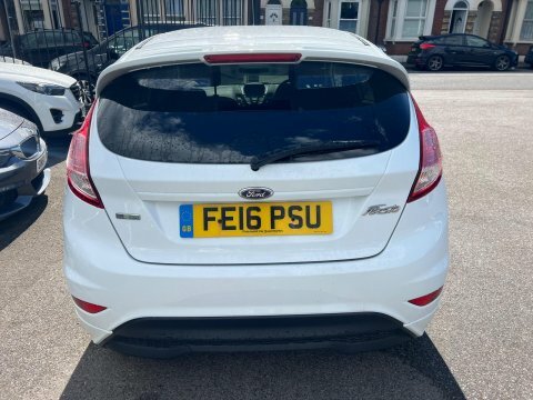 Ford Fiesta 1.0T Ecoboost Zetec FE16PSU White #4