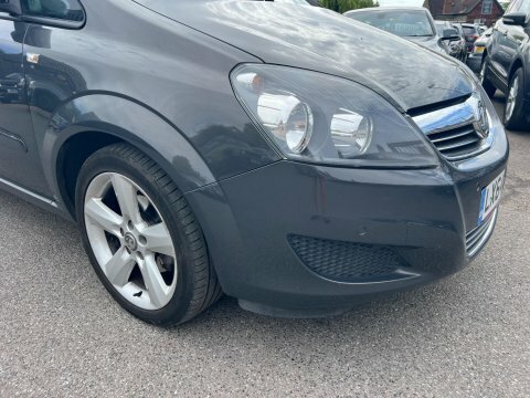 Vauxhall Zafira Sri Silver #11