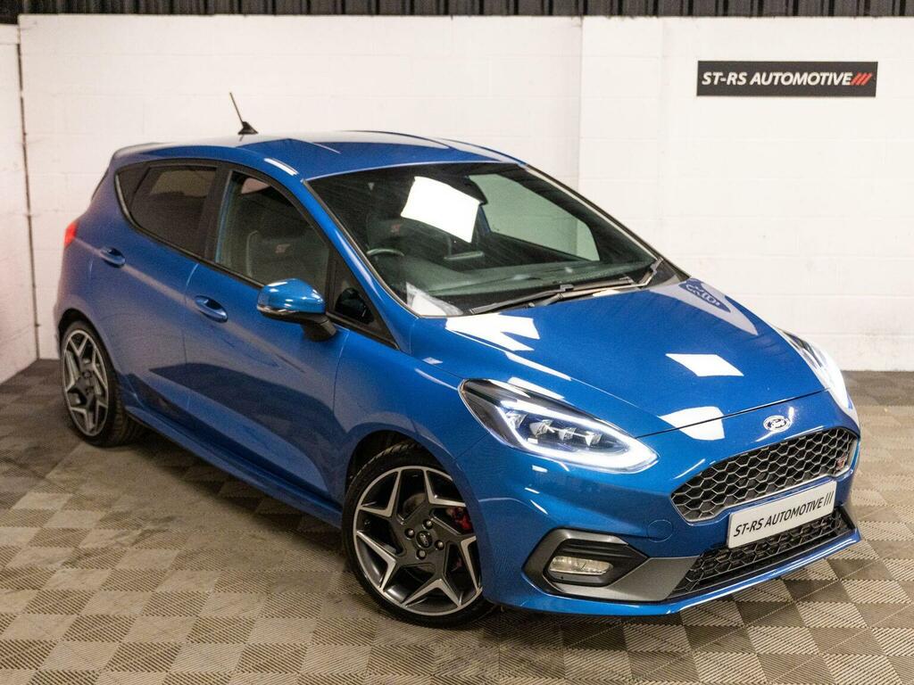 Ford Fiesta Hatchback 1.5T Ecoboost St-3 Euro 6 Ss 201 YW19CXK Blue #5