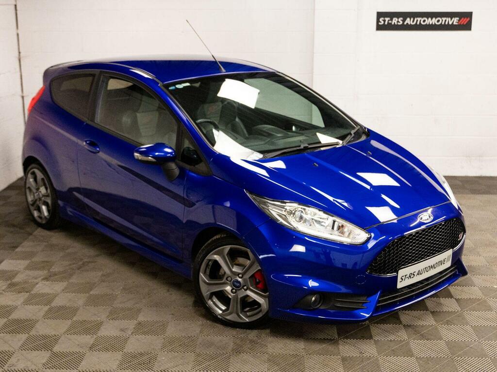 Ford Fiesta Hatchback 1.6T Ecoboost St-3 Euro 6 201616 MW16XNF Blue #5