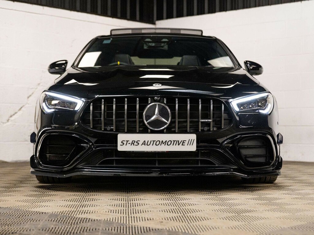 Mercedes-Benz CLA Class Saloon 2.0 Cla45 Amg S Plus Coupe 8G-dct 4Matic E FJ71VLX Black #2
