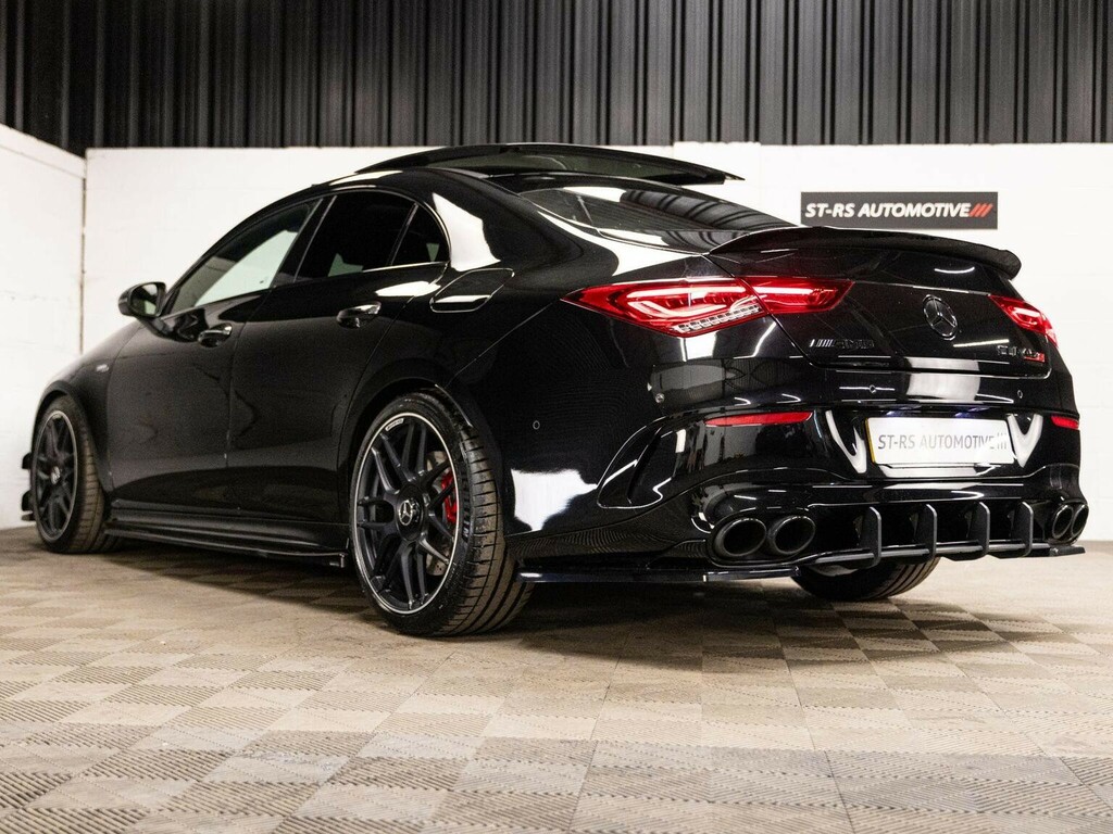 Mercedes-Benz CLA Class Saloon 2.0 Cla45 Amg S Plus Coupe 8G-dct 4Matic E FJ71VLX Black #3