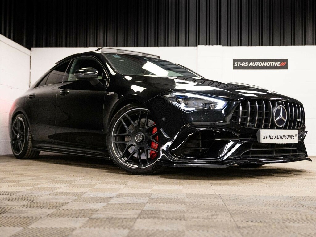 Mercedes-Benz CLA Class Saloon 2.0 Cla45 Amg S Plus Coupe 8G-dct 4Matic E Black