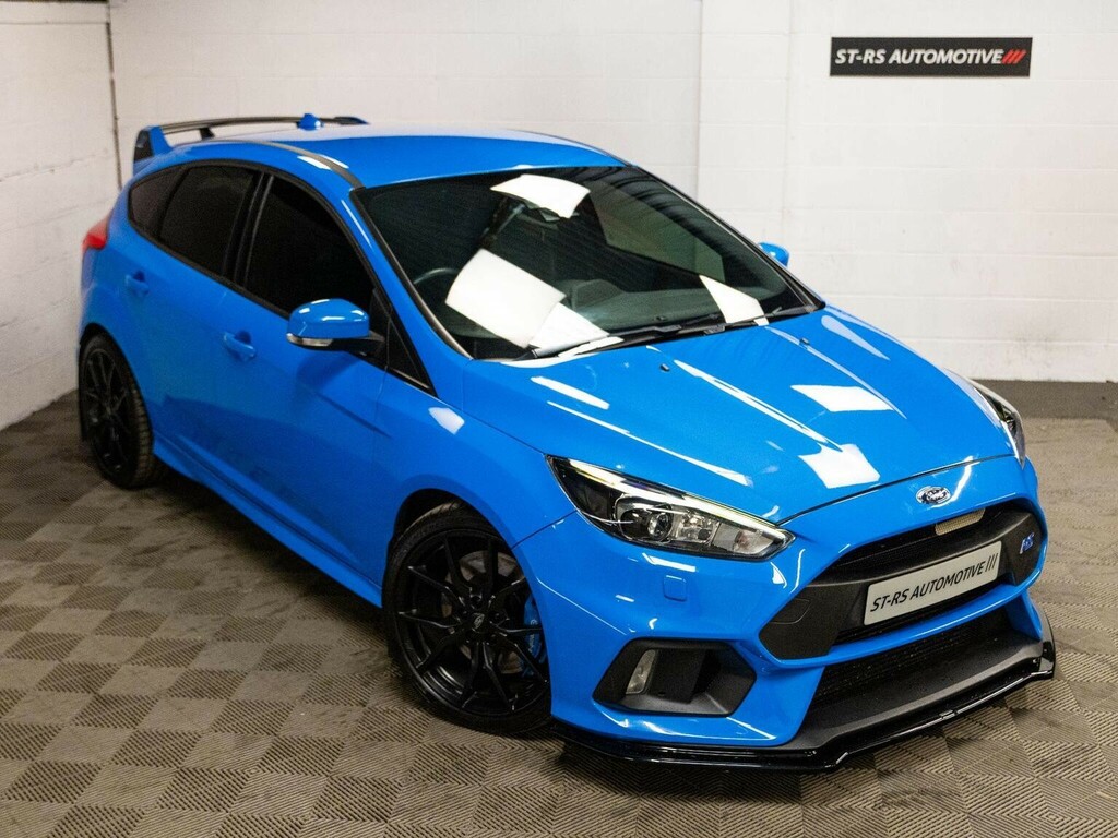 Ford Focus Hatchback 2.3T Ecoboost Rs Awd Euro 6 Ss 2 WR16ZZV Blue #5