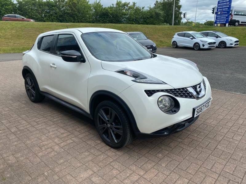 Nissan Juke N-connecta Style 1.2 Dig-t - 2017 67 SG67FZC White #3