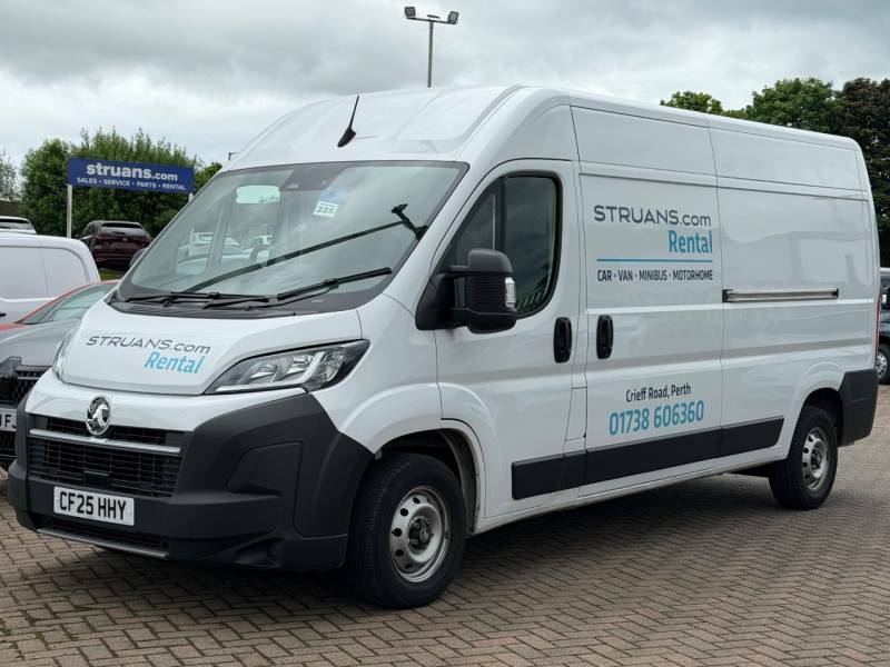 Vauxhall Movano Prime 3.5T L3 H2 2.2 Turbod 140 Van White