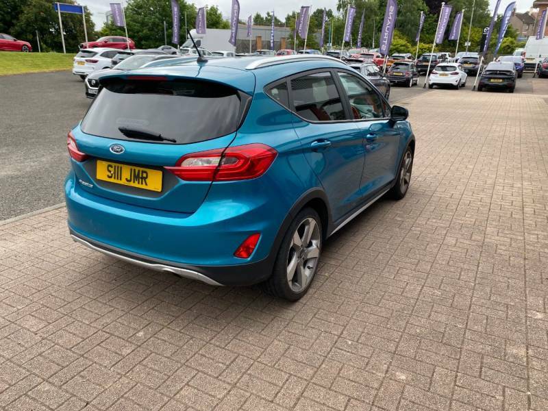 Ford Fiesta Active 1 1.0 Ecoboost - 2018 ST68NXD Blue #4