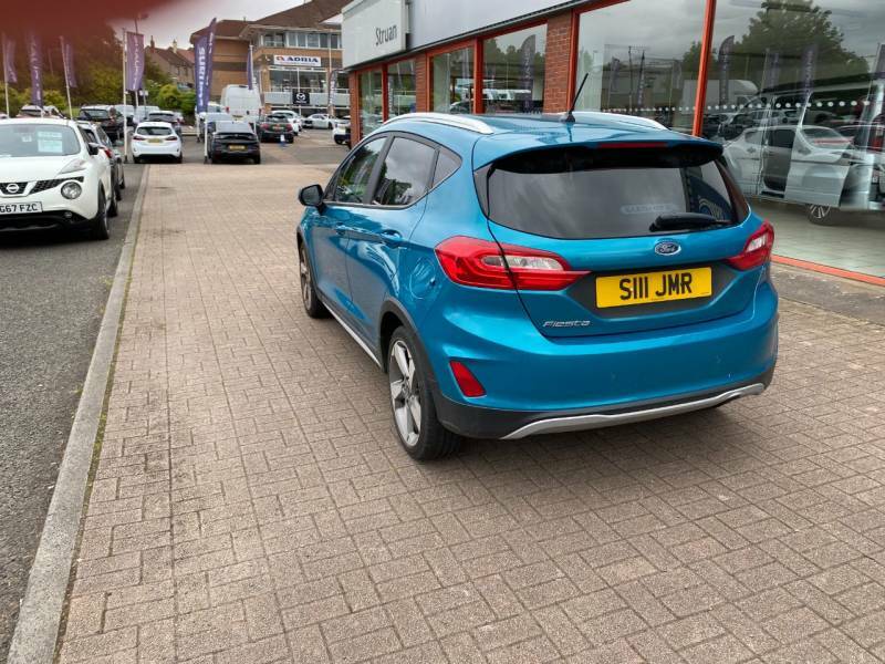 Ford Fiesta Active 1 1.0 Ecoboost - 2018 ST68NXD Blue #2