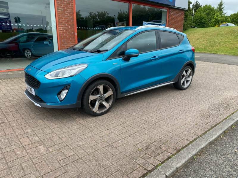 Ford Fiesta Active 1 1.0 Ecoboost - 2018 ST68NXD Blue #3