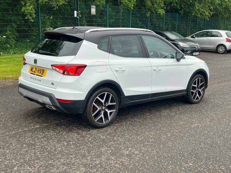 Seat Arona Fr Red Edition 1.0 Tsi 110 5Drecotsi - 2021 21 WL21HXB White #4