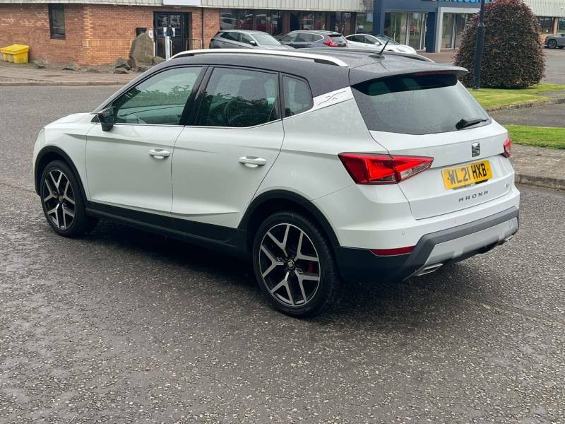 Seat Arona Fr Red Edition 1.0 Tsi 110 5Drecotsi - 2021 21 WL21HXB White #3