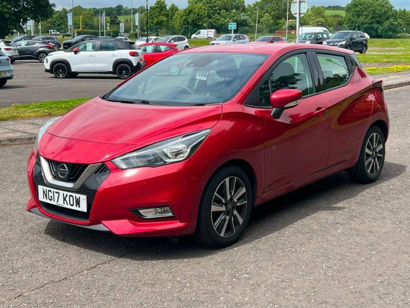 Nissan Micra Acenta 1.0 - 2017 17 Red