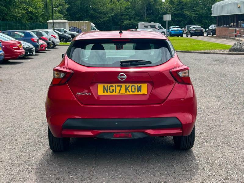 Nissan Micra Acenta 1.0 - 2017 17 Red #6