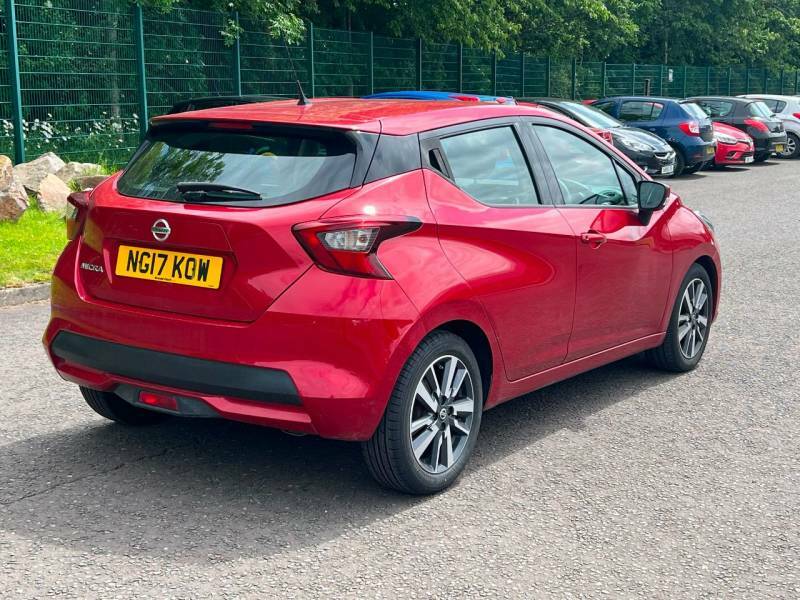 Nissan Micra Acenta 1.0 - 2017 17 Red #4