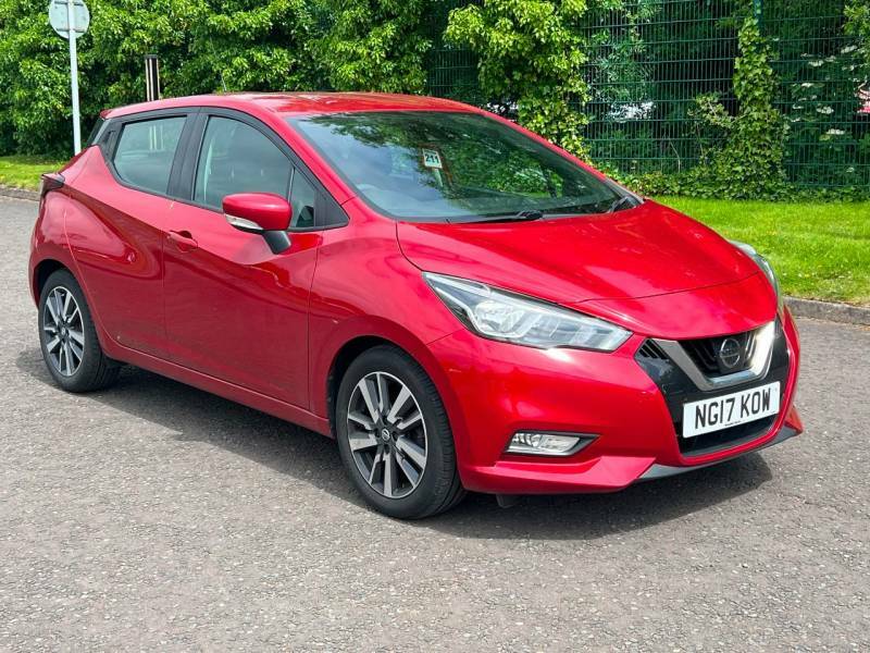 Nissan Micra Acenta 1.0 - 2017 17 Red #2