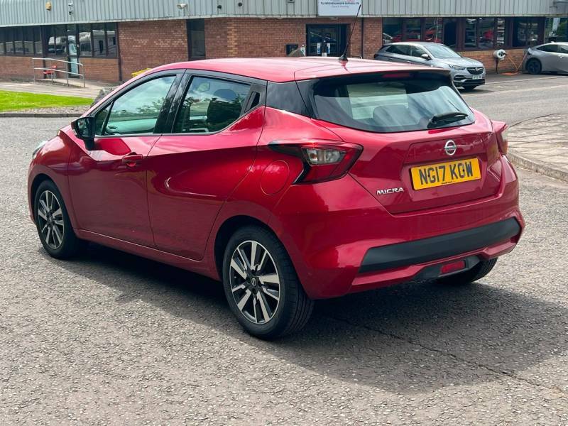Nissan Micra Acenta 1.0 - 2017 17 Red #5