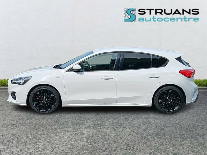 Ford Focus St-line X 1.0 Ecoboost 125 - 2020 70 YT70YJM White #6