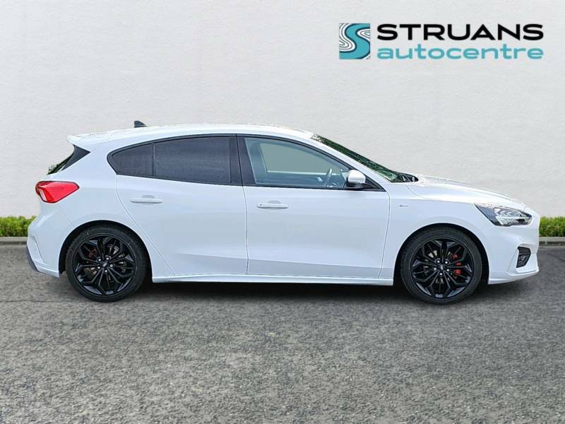 Ford Focus St-line X 1.0 Ecoboost 125 - 2020 70 YT70YJM White #5